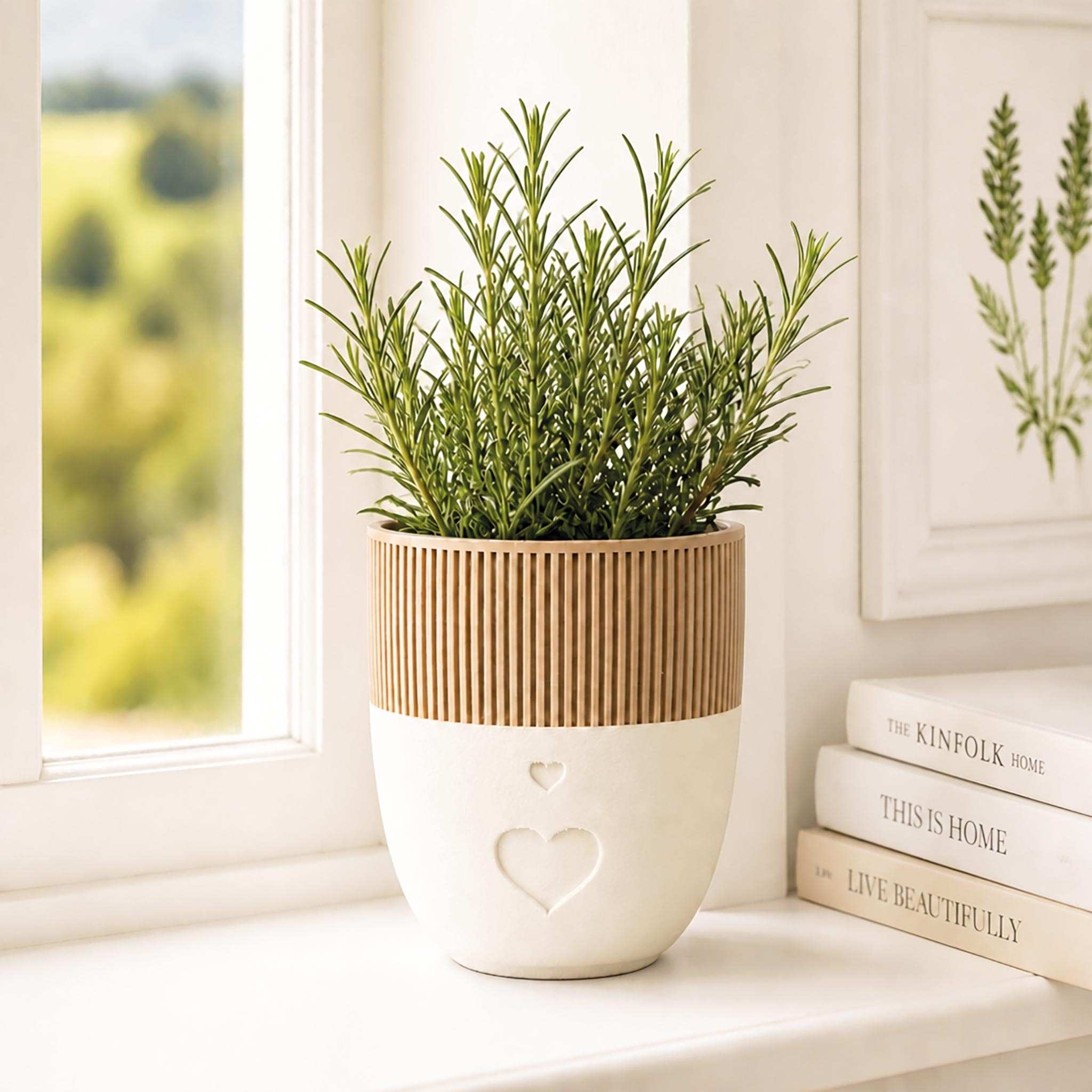 Heart Blossom Flower Pot